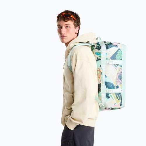 Kelioninis krepšys The North Face Base Camp Duffel S 50 l opal frost tnf postcard