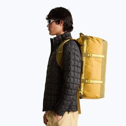 Kelioninis krepšys The North Face Base Camp Duffel S 50 l golden tan/cedar/honeye