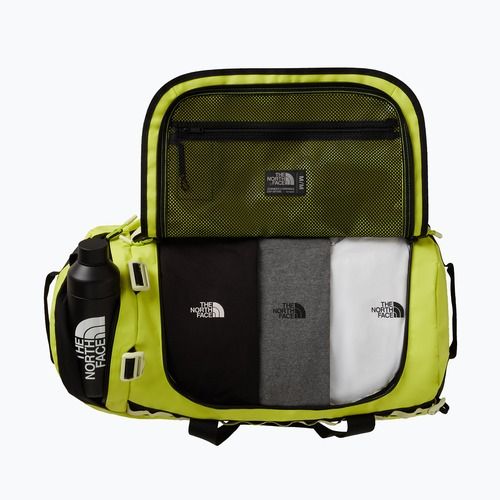Kelioninis krepšys The North Face Base Camp Duffel M 71 l fizz lime/lemon mist/tn