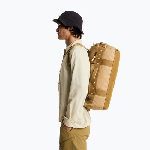 Kelioninis krepšys The North Face Base Camp Voyager Duffel 42 khaki stone/utility bro