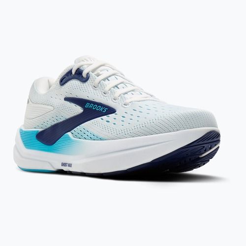 Vyriški bėgimo batai Brooks Ghost Max 3 bright white/beacon blue/teal