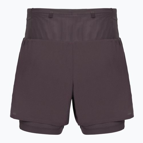 Vyriški bėgimo šortai Brooks High Point 5" 2IN1 2.0 dark russet