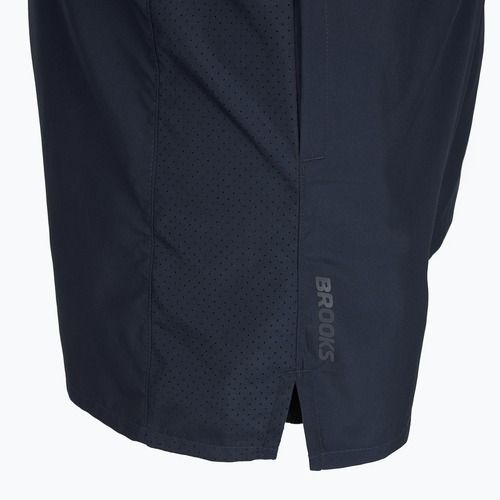 Vyriški bėgimo šortai Brooks Dash 2in1 midnight run/black