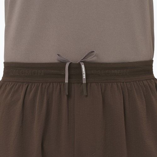 Vyriški bėgimo šortai Salomon Sense Aero 7" coffee bean