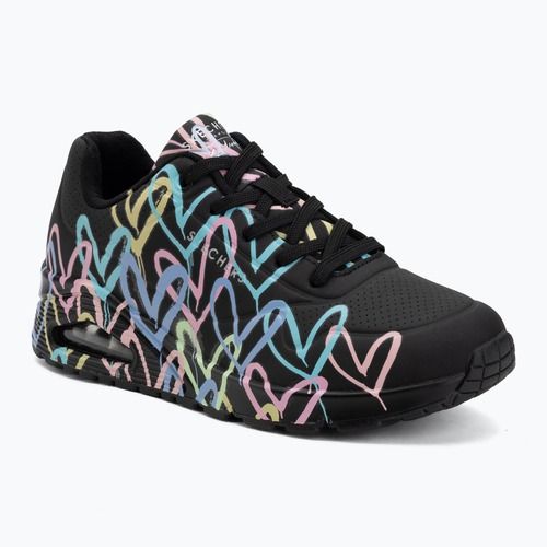 Moteriški batai SKECHERS JGoldcrown Uno Spread The Love black