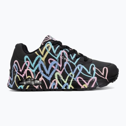 Moteriški batai SKECHERS JGoldcrown Uno Spread The Love black