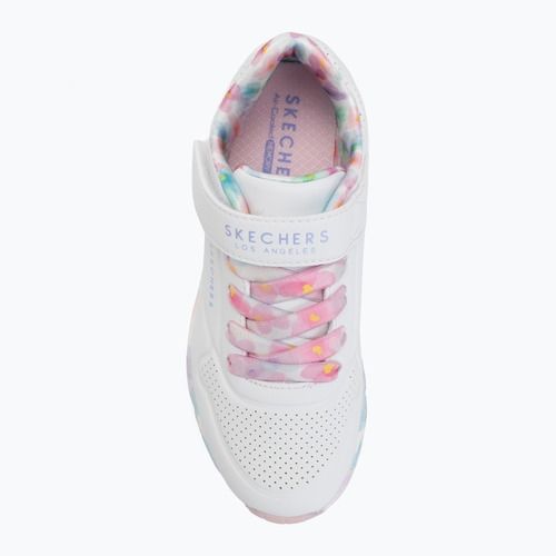 Vaikiški batai SKECHERS Uno Gen1 Fresh Blooms white
