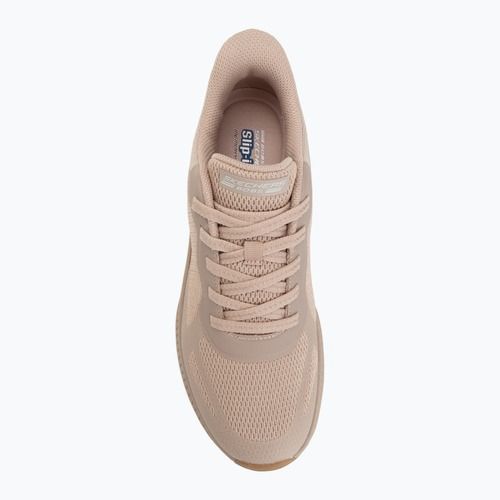 Moteriški batai SKECHERS Bobs Squad 4 Staple Look beige