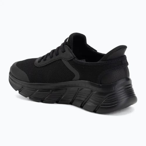 Moteriški batai SKECHERS Bobs B Flex Hi Linear Force black