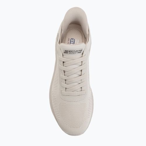 Vyriški batai SKECHERS Bobs Squad Chaos Solid Step white