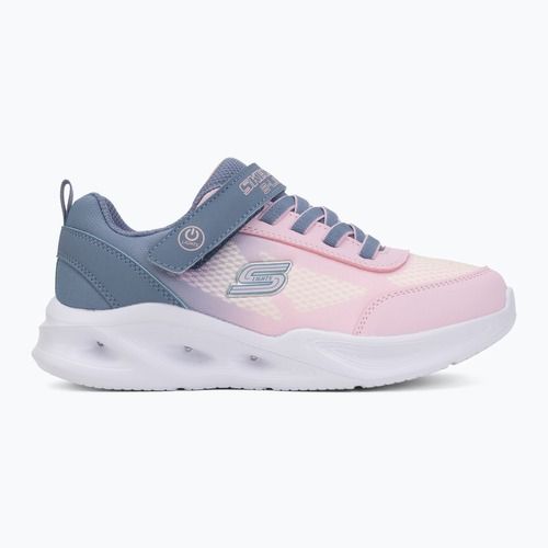 Vaikiški batai SKECHERS Sola Glow Ombre Deluxe gray