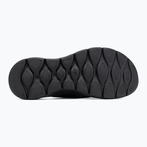 Moteriškos šlepetės per pirštą SKECHERS Go Walk Flex Holly black
