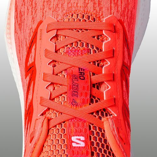 Vyriški bėgimo batai Salomon Aero Glide 4 neon flame/white/persia