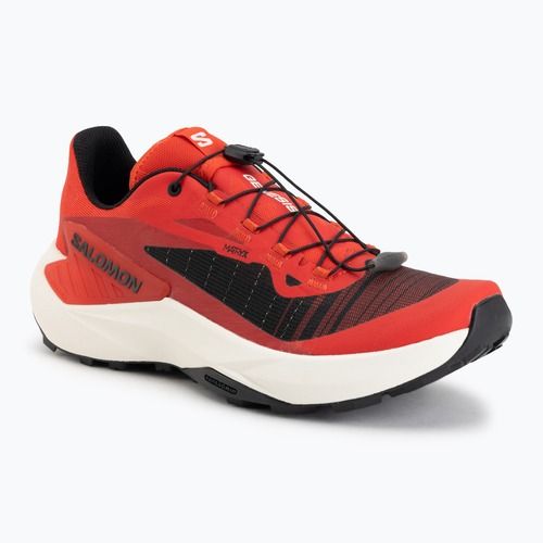 Vyriški bėgimo batai Salomon Genesis fiery red/lava falls/black