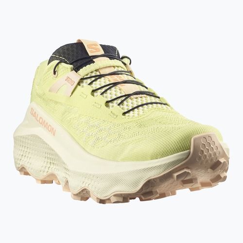 Moteriški bėgimo batai Salomon Ultra Glide 4 sunnylime/transpyellow/almondcream
