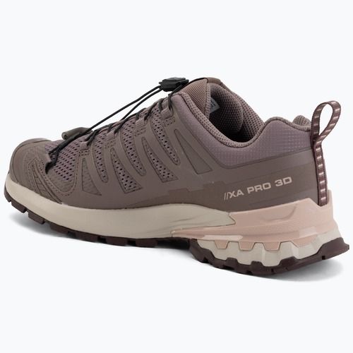 Moteriški bėgimo batai Salomon XA Pro 3D V9 iron/shadow gray/huckleberry