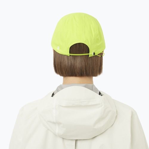 Kepurė su snapeliu Salomon Bonatti Pro 5 Panel acid lime