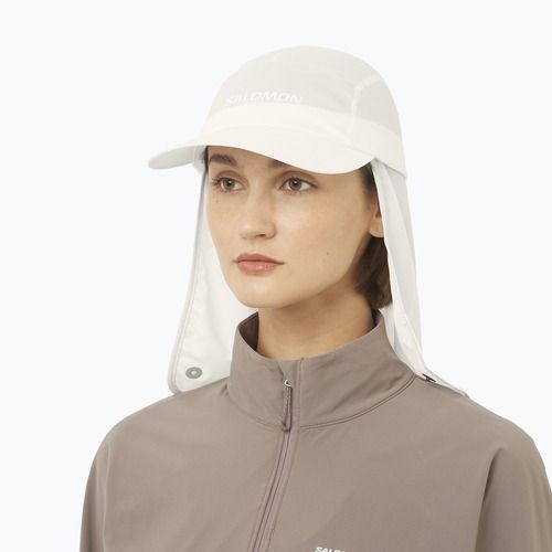 Kepurė su snapeliu Salomon Sahara whisper white