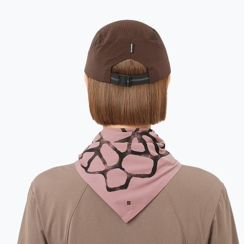 Kepurė su snapeliu Salomon Sense Aero coffee bean snapback 