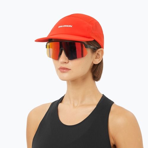Kepurė su snapeliu Kepurė su snapeliu Salomon Sense Aero fiery red