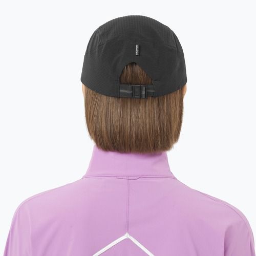 Kepurė su snapeliu Salomon Sense Aero pink frosting/acid lime