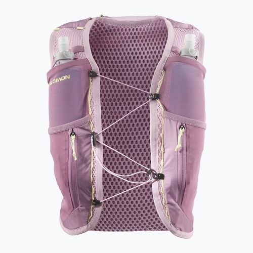 Moteriška bėgimo liemenė Salomon Active Skin 12 Set dawn pink/dusky