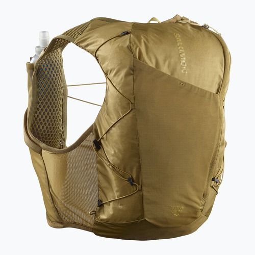 Bėgimo liemenė Salomon Active Skin 12 Set brilliant olive/willow