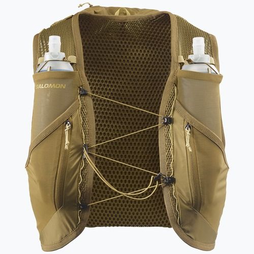 Bėgimo liemenė Salomon Active Skin 12 Set brilliant olive/willow