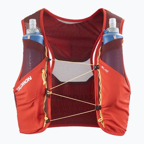 Bėgimo liemenė Salomon S/Lab Pulsar 3 Set fiery red/andorra/orange pop