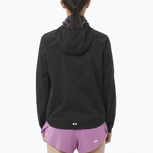 Moteriška bėgimo striukė Salomon Sense Aero Wind black