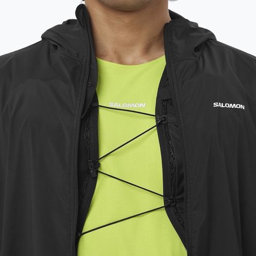 Vyriška bėgimo striukė Salomon Sense Aero Wind black