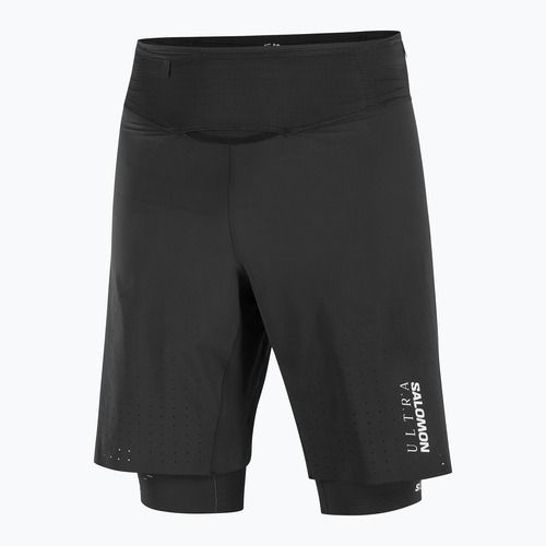 Vyriški bėgimo šortai Salomon S/Lab Ultra 2IN1 deep black