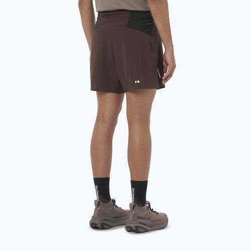 Vyriški bėgimo šortai Salomon Sense Aero Stow 5" coffee bean