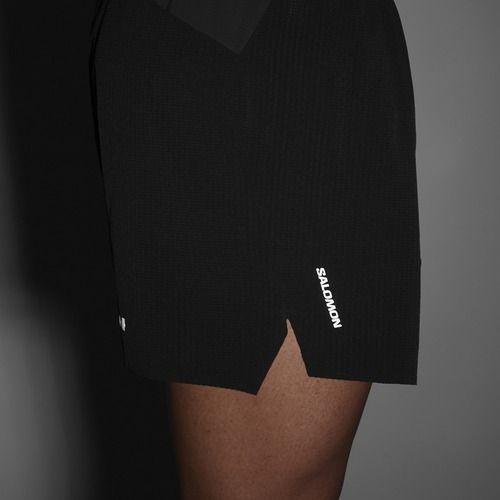 Vyriški bėgimo šortai Salomon Sense Aero Stow 5" deep black
