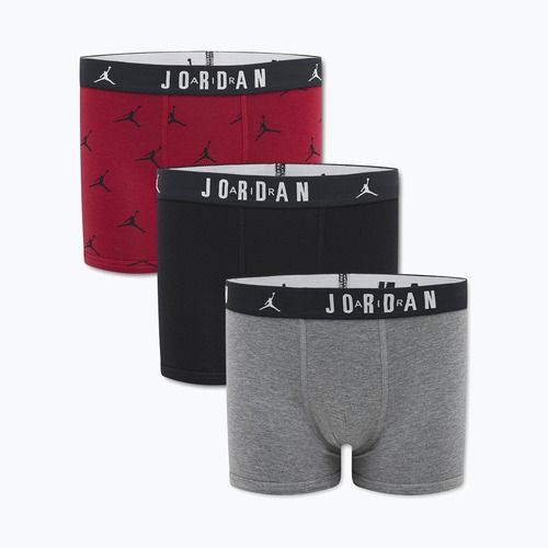Vaikiškos trumpikės  Jordan JHB Flight Cotton Essential 3 pairs gym red