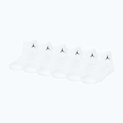 Kojinės Jordan JHN Eeryday Essentials 6 porų baltos