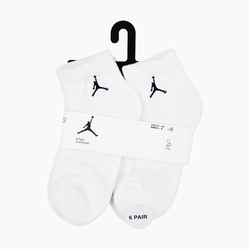Kojinės Nike Jordan JHN Everyday Essentials 6 pairs white