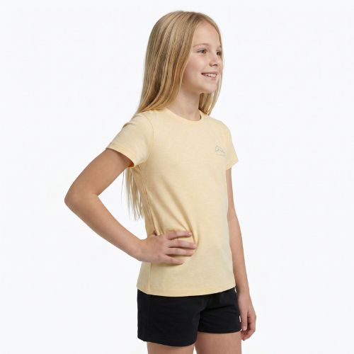 Vaikiški žygio marškinėliai KADVA Merivra merino peach