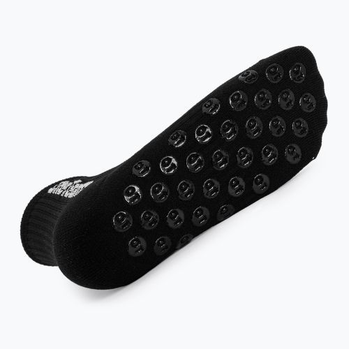 Vaikiškos futbolo kojinės OneTeam Precision Grip non-slip 2-pack black