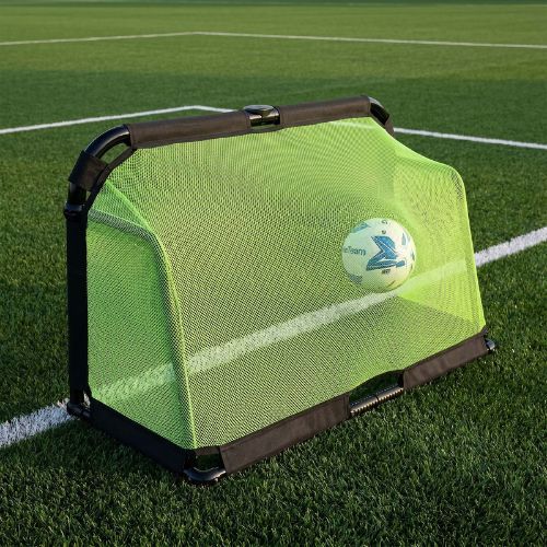 Futbolo vartai OneTeam Swiftgoal 120 x 70 cm black/green