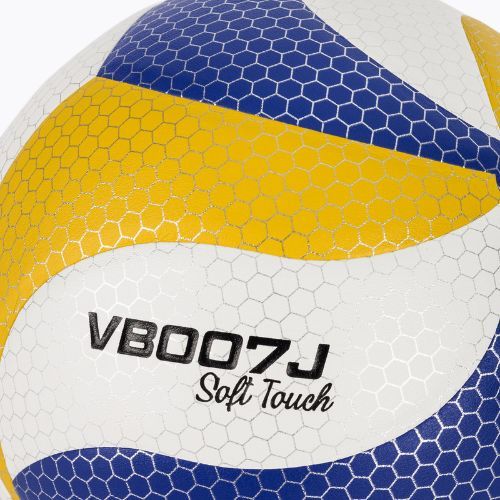 Vaikiškas tinklinio kamuolys OneTeam VB007J yellow/blue/white size 4