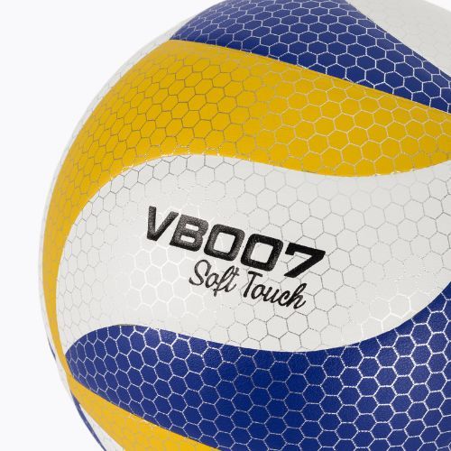 Tinklinio kamuolys OneTeam VB007 yellow/blue/white size 5