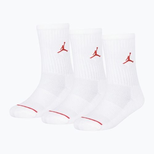 Vaikiškos kojinės Nike Air Jordan Jumpman Crew 3 pairs white