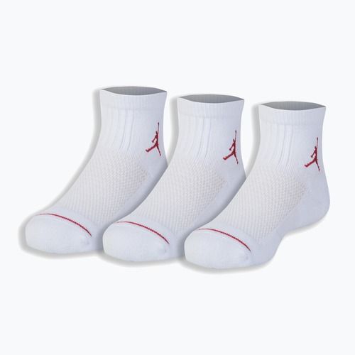Vaikiškos kojinės Air Jordan Jumpman Quarter 3 pairs white