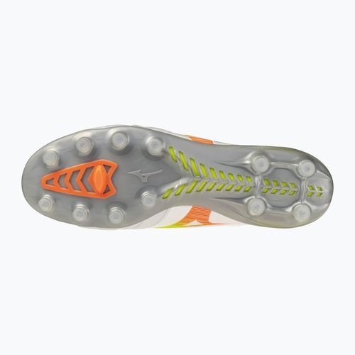 Futbolo batai Mizuno Monarcida Neo III Elite FG white/evening primrose/lava orange