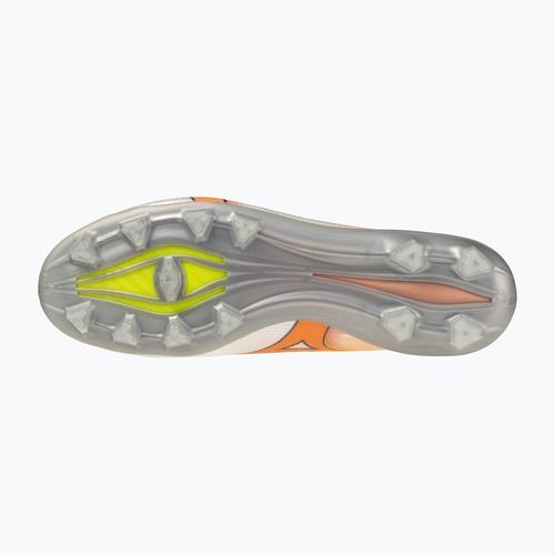 Futbolo batai Mizuno Alpha III Japan FG white/lava orange/evening primrose