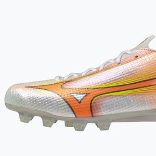 Futbolo batai Mizuno Alpha III Japan FG white/lava orange/evening primrose