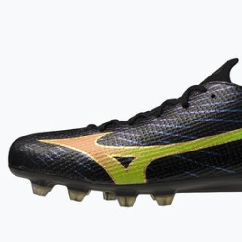 Futbolo batai Mizuno Alpha III Japan FG black/lava orange/evening primrose