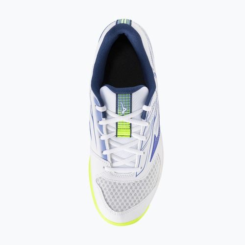 Vyriški teniso batai Mizuno Break Shot 5 CC white/dazzling blue/lightning