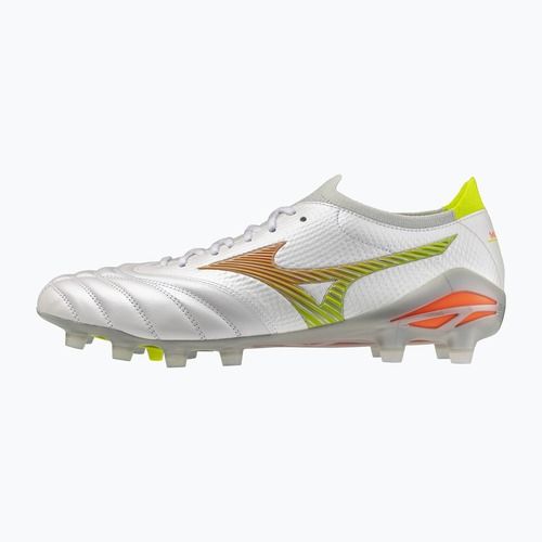 Futbolo batai Mizuno Morelia Neo V β Japan FG white/lava orange/evening primrose